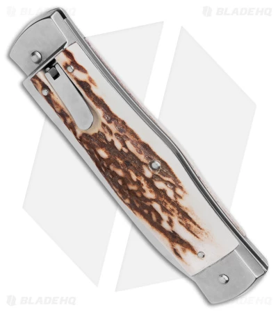 Mikov 241 Predator Double Bolster Leverlock Automatic Knife Hammer (3.75" SP) 4 Mikov 241 Predator Double Bolster Leverlock Automatic Knife Hammer (3.75" SP) - Image 2