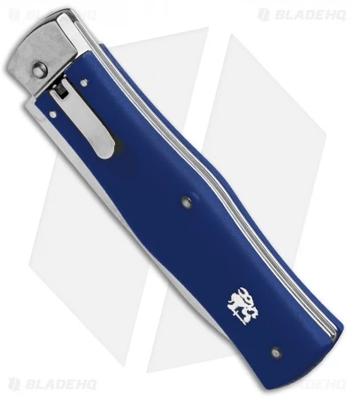 Mikov 241 Predator Lever Lock Automatic Knife Blue (3.75" Polish) 4 Mikov 241 Predator Lever Lock Automatic Knife Blue (3.75" Polish) - Image 2