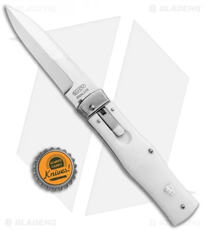 Mikov 241 Predator Lever Lock Automatic Knife White (3.75" Polish) 6 Mikov 241 Predator Lever Lock Automatic Knife White (3.75" Polish) - Image 4