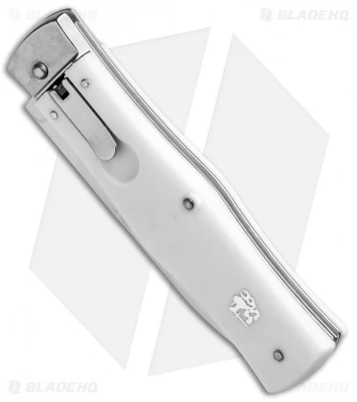 Mikov 241 Predator Lever Lock Automatic Knife White (3.75" Polish) 4 Mikov 241 Predator Lever Lock Automatic Knife White (3.75" Polish) - Image 2