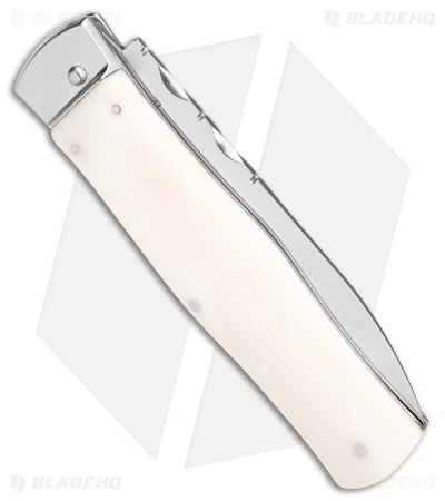 Mikov 241 Predator Lever Lock Automatic Knife Camel Bone (3.75" Polish) 5 Mikov 241 Predator Lever Lock Automatic Knife Camel Bone (3.75" Polish) - Image 3