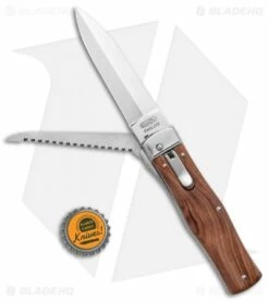 Mikov 241 Predator Leverlock Auto Knife Saw Wood (3.7" Polish) -US Knives Sales 2024 Mikov 241 Predator LL Auto Wood Saw Satin BHQ 124401 jr bottlecap