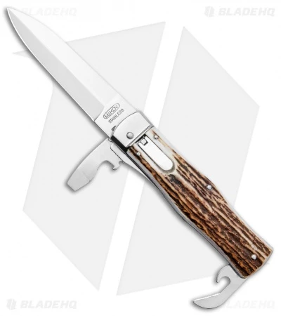 Mikov 241 Predator Multi-Tool Automatic Knife Light Stag (3.7" Polish) 2 Mikov 241 Predator Multi-Tool Automatic Knife Light Stag (3.7" Polish)