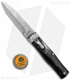 Mikov Panther Lever Lock Automatic Knife Buffalo Horn Bayonet (3.75" Damascus) 9 Mikov Panther Lever Lock Automatic Knife Buffalo Horn Bayonet (3.75" Damascus) -US Knives Sales 2024 Mikov Panther LL Auto Buffalo Horn Bayo Damascus BHQ 104153 jr bottlecap