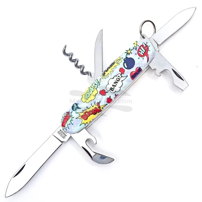 Folding Knife Mikov Stovka Comics 100-NH-6AK V2010101 7cm 3 Folding Knife Mikov Stovka Comics 100-NH-6AK V2010101 7cm