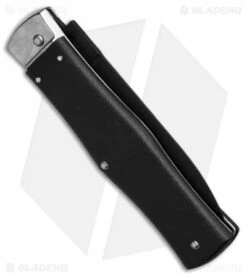 Mikov 241 Predator Leverlock Automatic Knife ABS Black (3.75" Black) -US Knives Sales 2024 mikov 241 predator black black BHQ 37155 dl spine