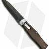 Mikov 241 Predator Leverlock Automatic Knife Wood (3.75" Black)