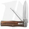 Mikov 241 Predator Leverlock Automatic Knife Saw Wood (3.7" Polish) 2 Mikov 241 Predator Leverlock Automatic Knife Saw Wood (3.7" Polish) -US Knives Sales 2024 mikov wood w saw cm